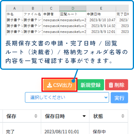 長期保存キャビネット検索