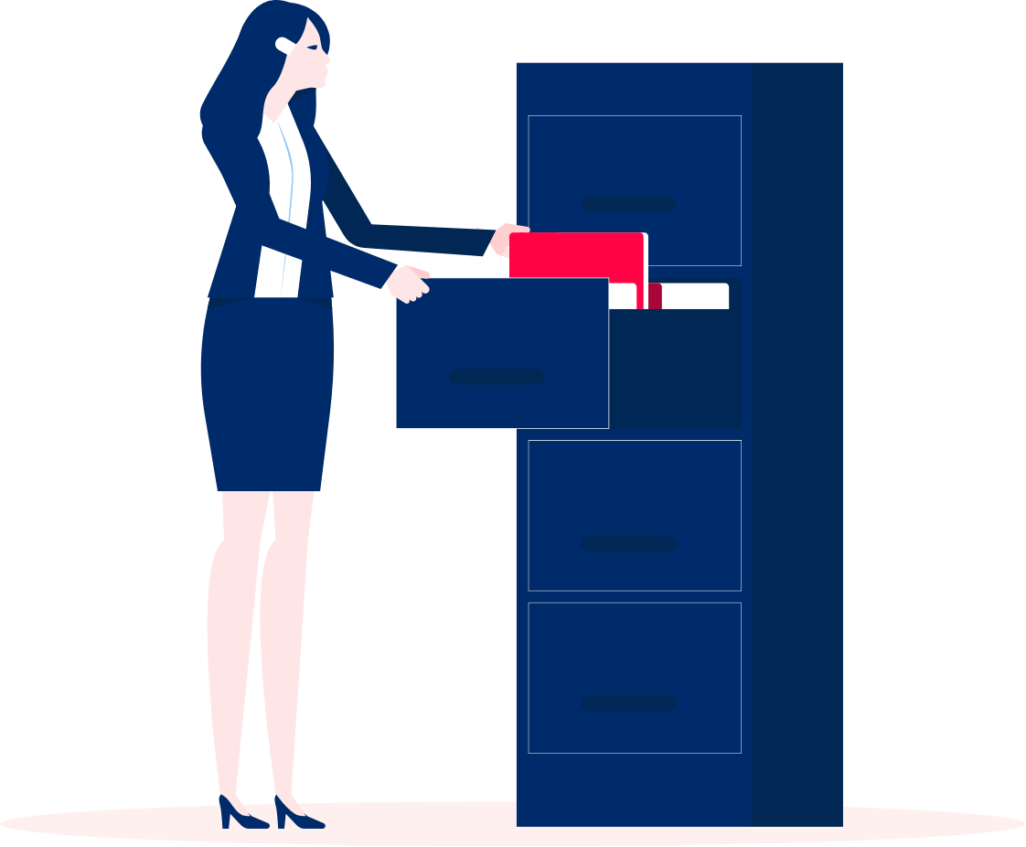 紙の感覚そのままに、電子印鑑でスマート承認。